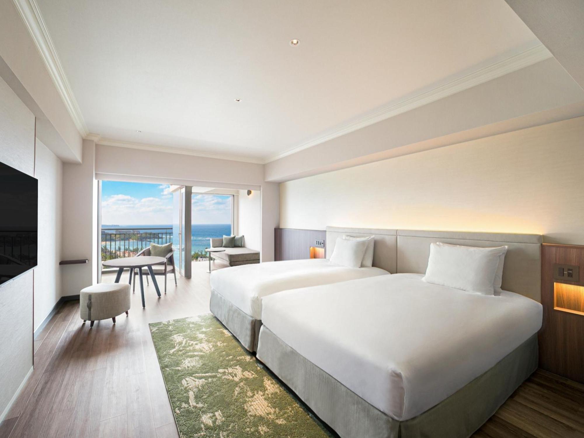 Oriental Hotel Okinawa Resort & Spa Nago Kültér fotó Deluxe Ocean View Room